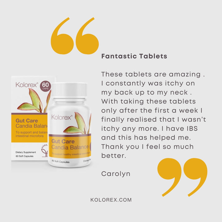 Kolorex Gut Care Candia Balance 60 Caps Review